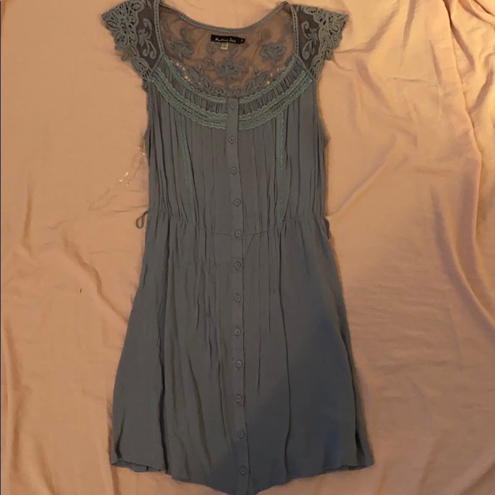 Blue dress
